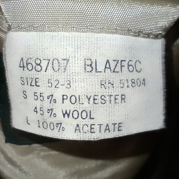 Vintage Irving Park Burgundy Sport Coat Size 52 - Picture 7 of 8